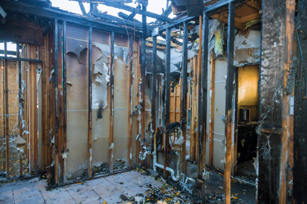 Professional Emergency Fire Cleanup technician working in Boyds, MD